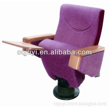 JY-906 single solteiro leg theater chairs hall furniture arm chairs for sale